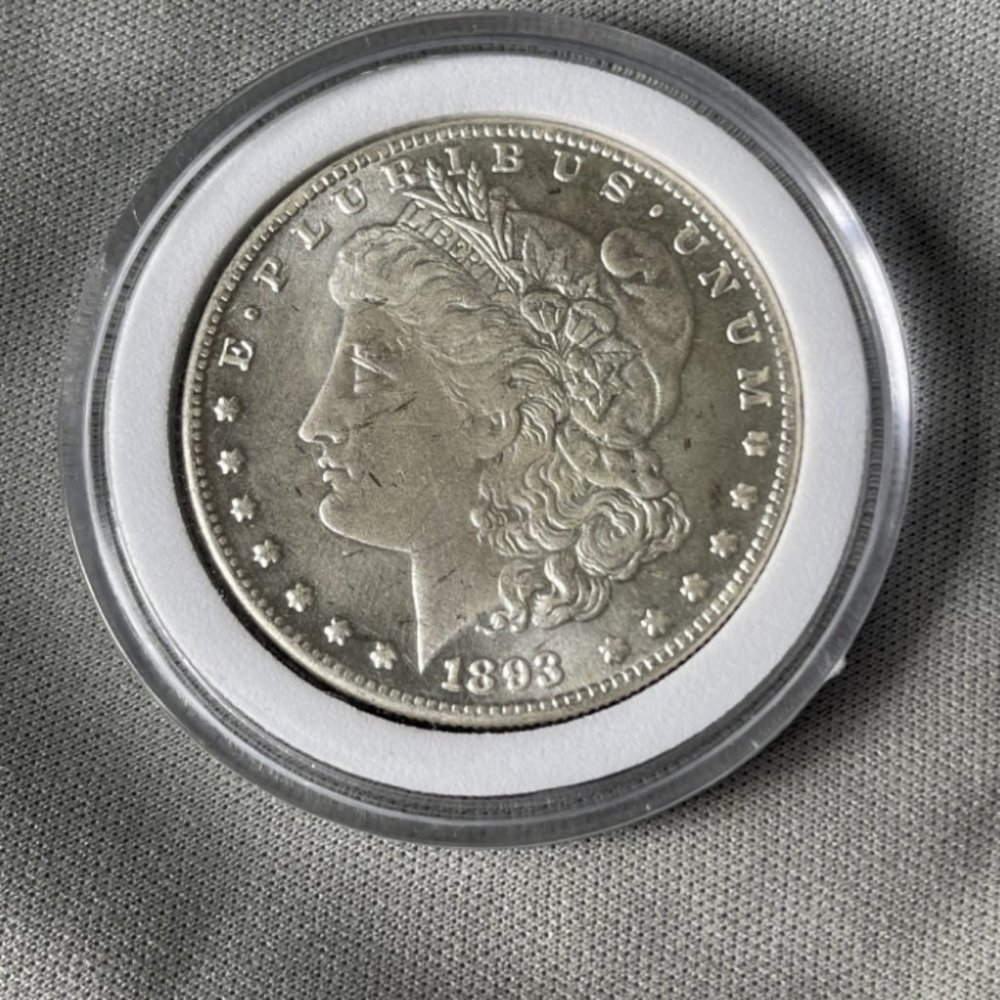 1893cc morgan Silver dollar